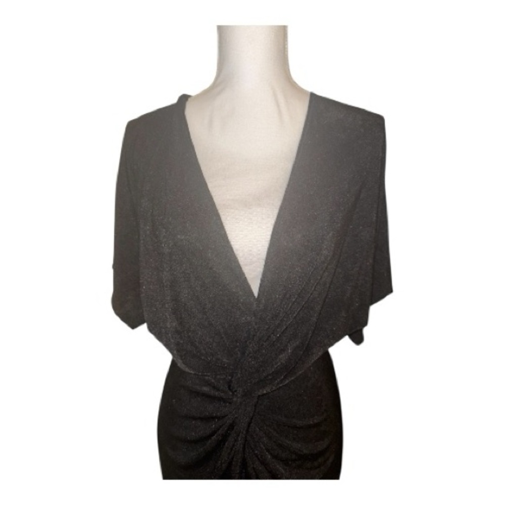 Fashion Nova Black Asymmetrical Dress - Picture 3 of 3